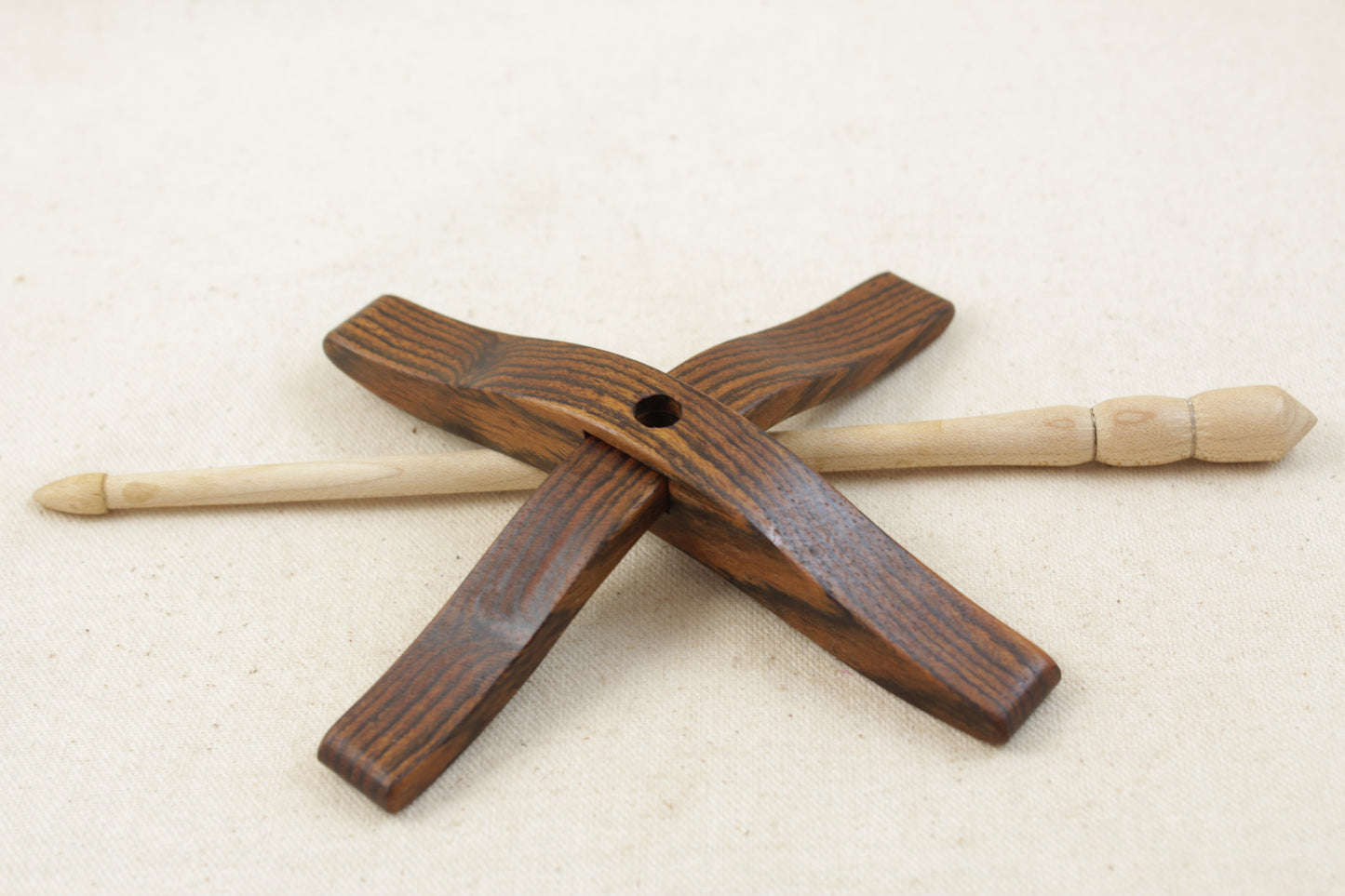 Bocote Medium Glider Turkish Drop Spindle