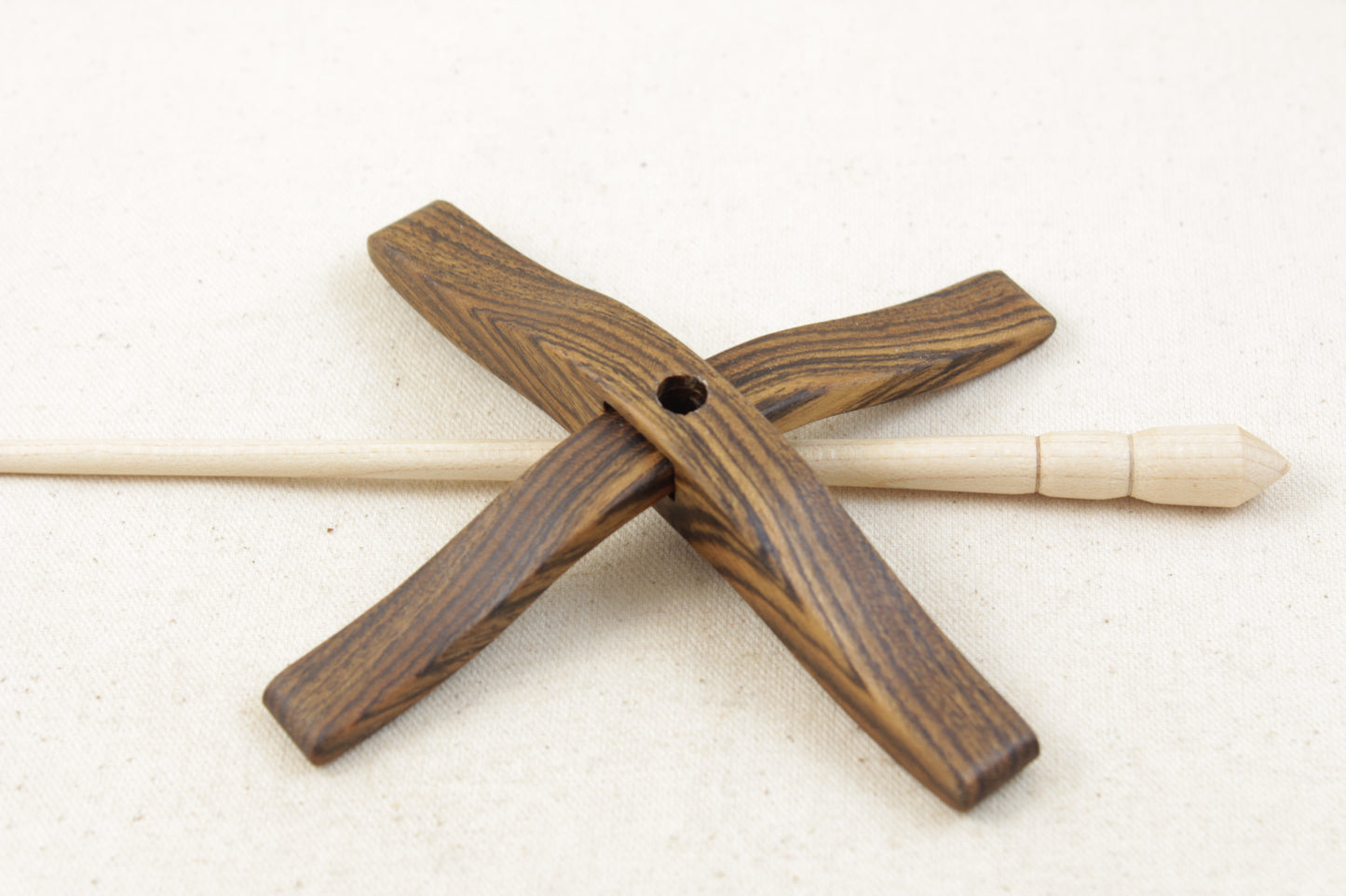 Bocote Medium Glider Turkish Drop Spindle