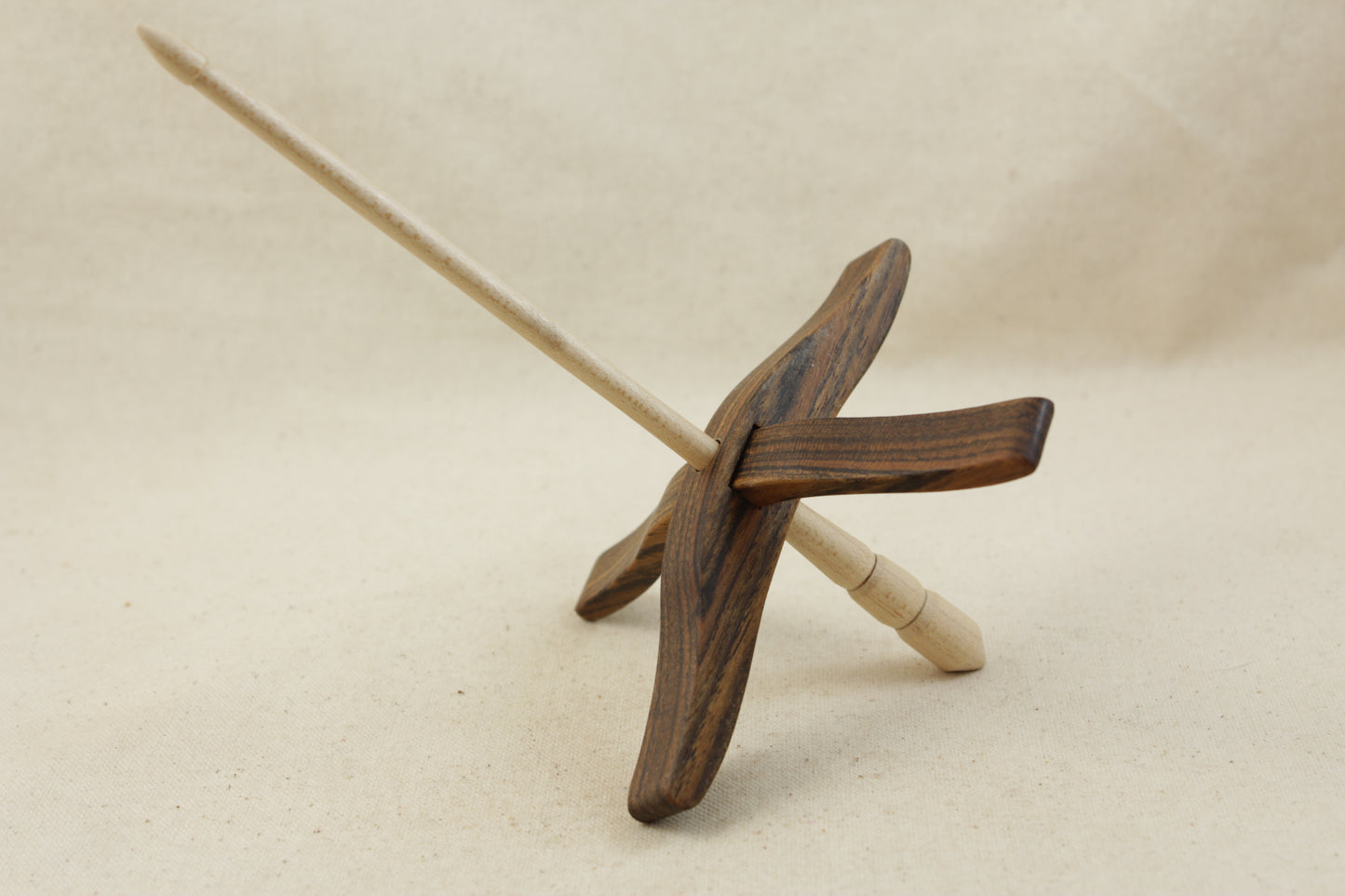 Bocote Medium Glider Turkish Drop Spindle