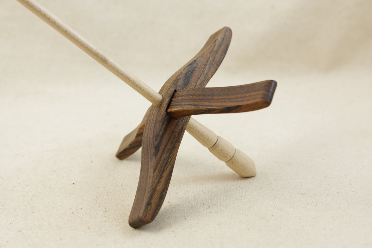 Bocote Medium Glider Turkish Drop Spindle