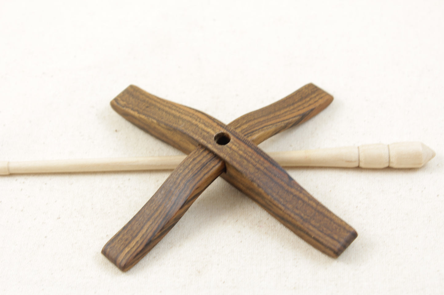 Bocote Medium Glider Turkish Drop Spindle