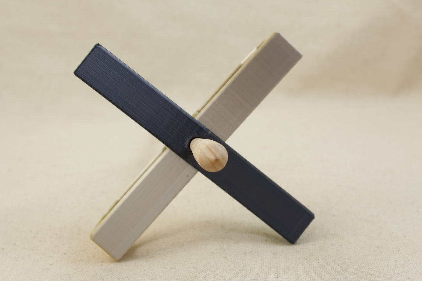 3D printed Dichromatic Deco Turkish Drop Spindle