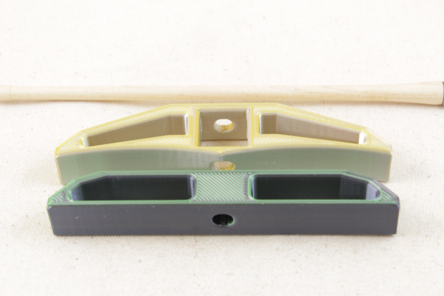 3D printed Dichromatic Deco Turkish Drop Spindle