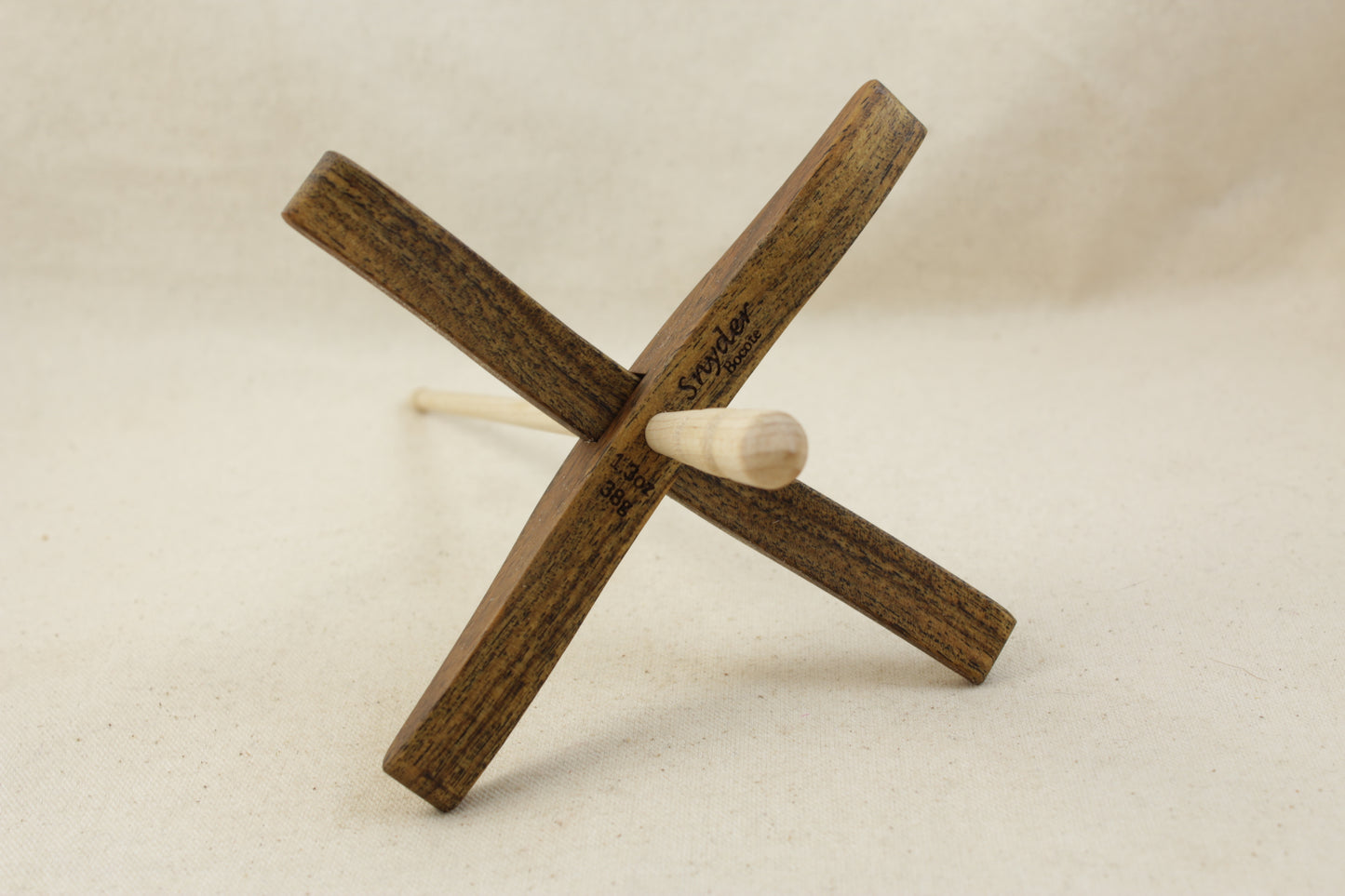 Bocote Full Size Glider Turkish Drop Spindle