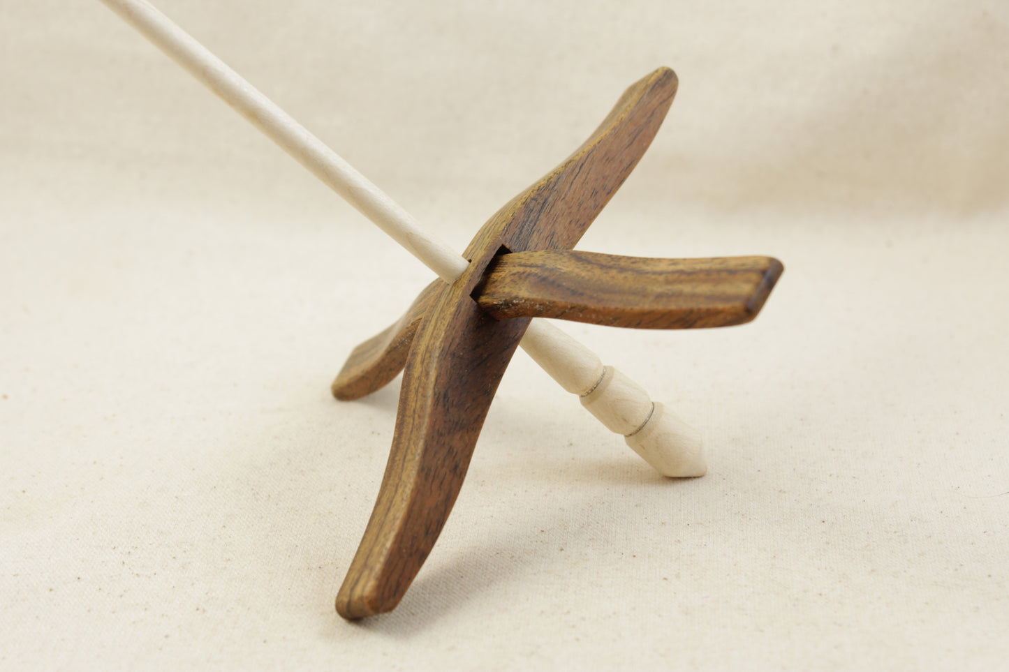 Bocote Full Size Glider Turkish Drop Spindle