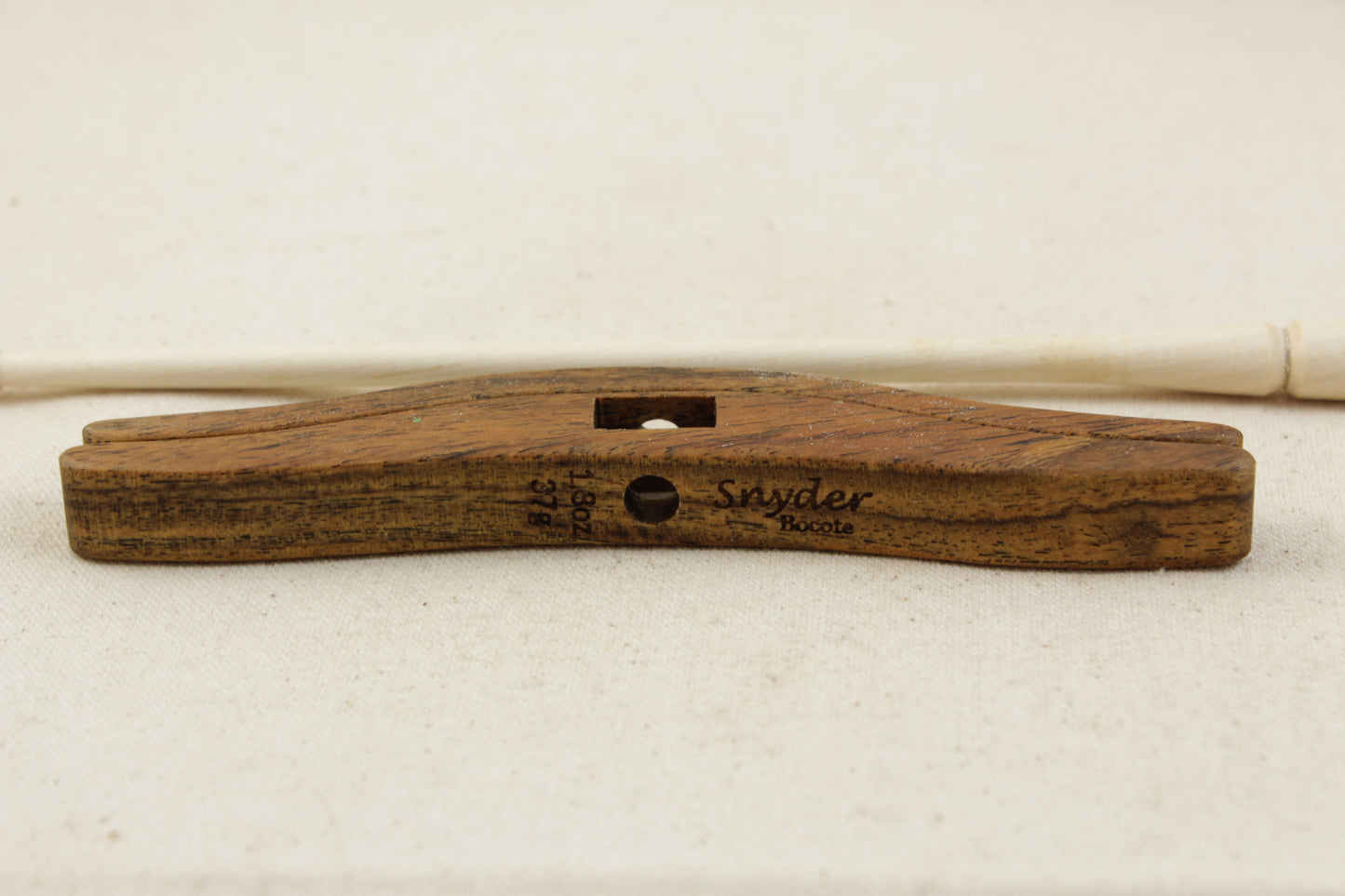 Bocote Full Size Glider Turkish Drop Spindle