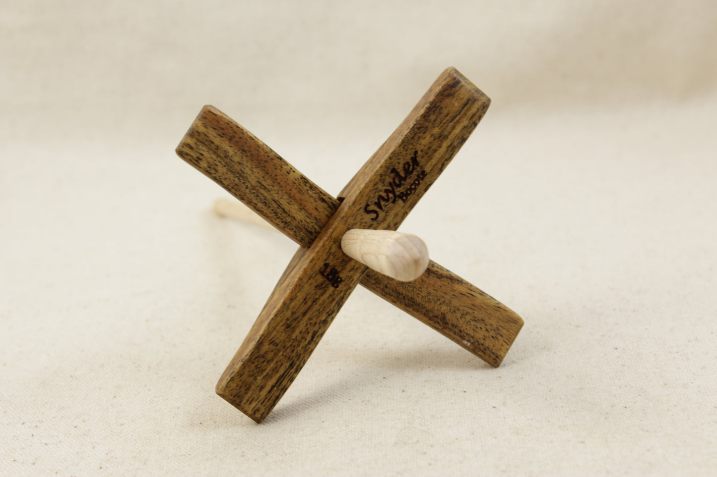 Bocote Mini Glider Turkish Drop Spindle