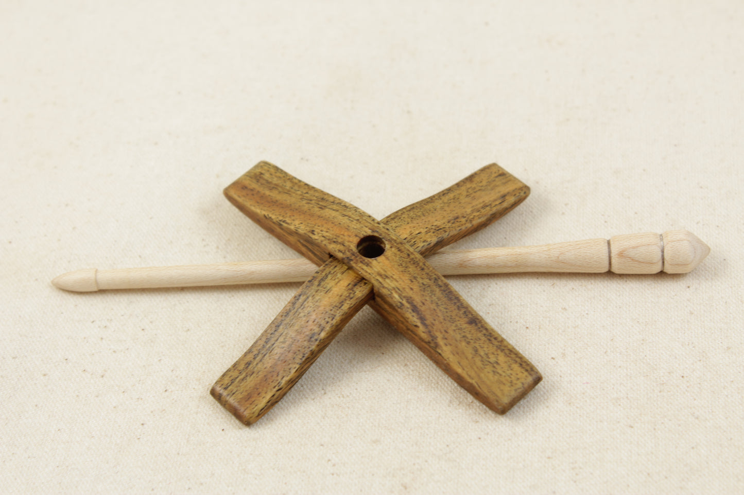 Bocote Mini Glider Turkish Drop Spindle