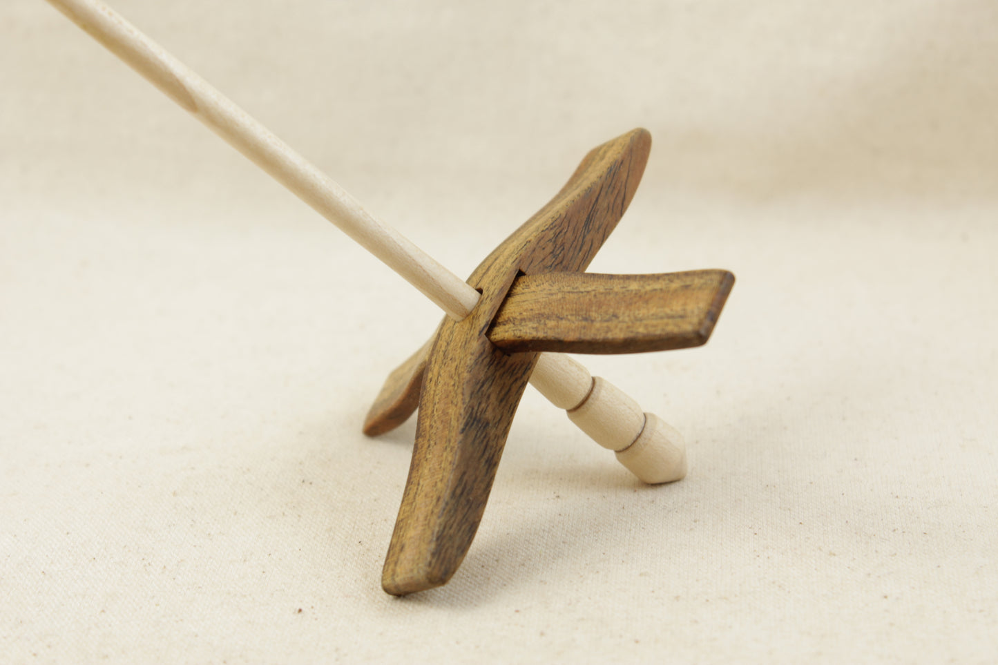 Bocote Mini Glider Turkish Drop Spindle