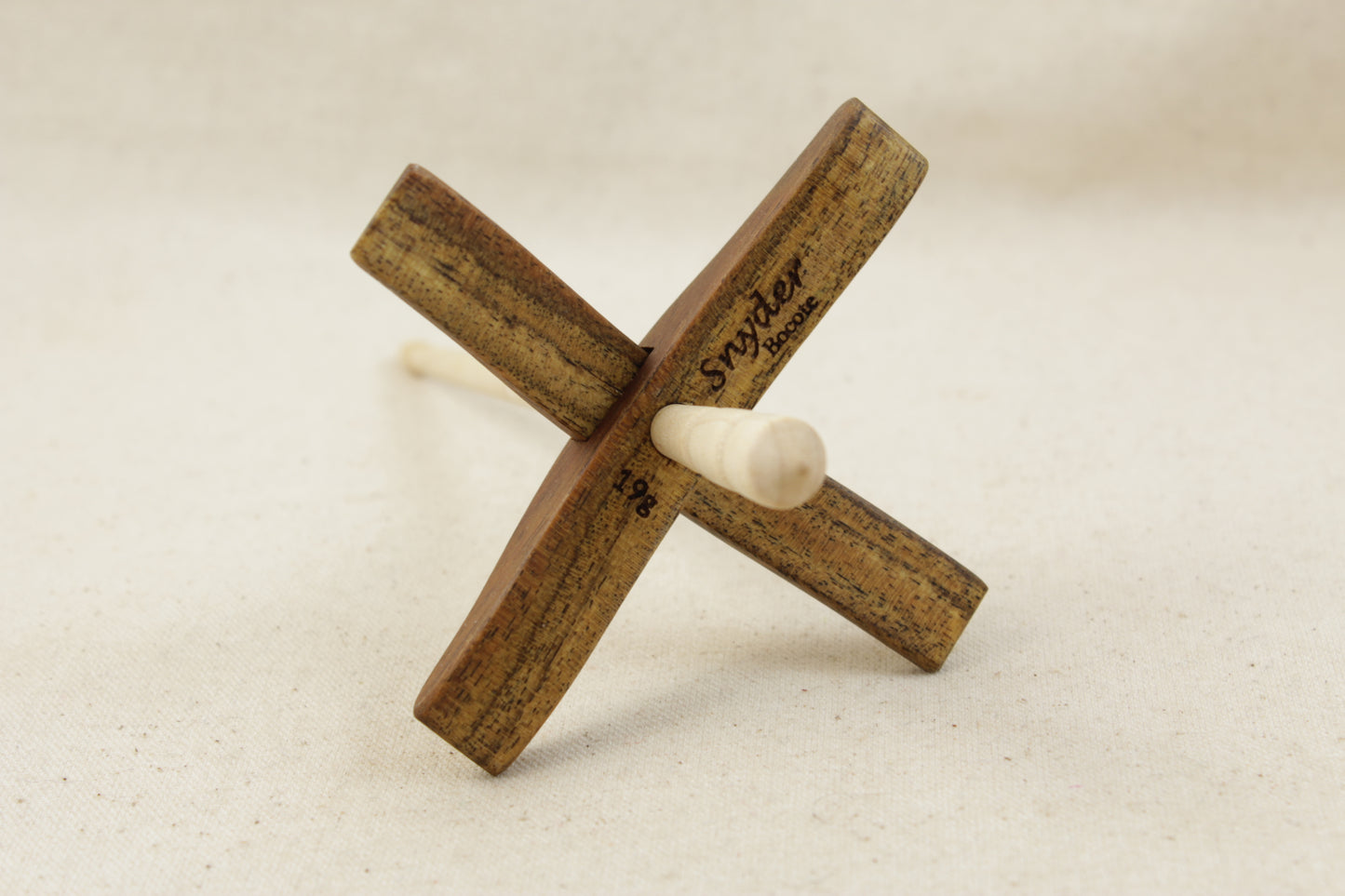 Bocote Mini Glider Turkish Drop Spindle