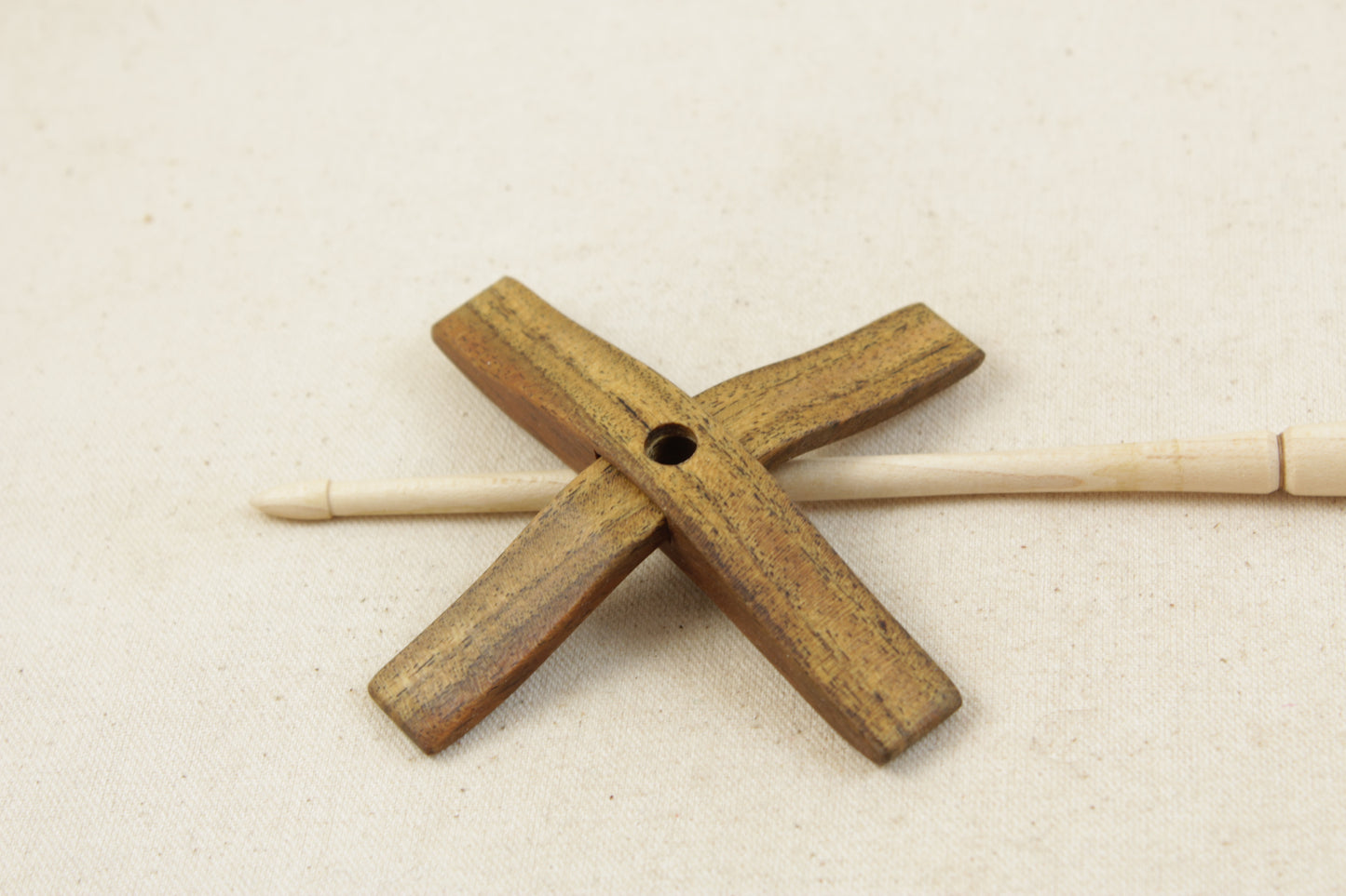 Bocote Mini Glider Turkish Drop Spindle