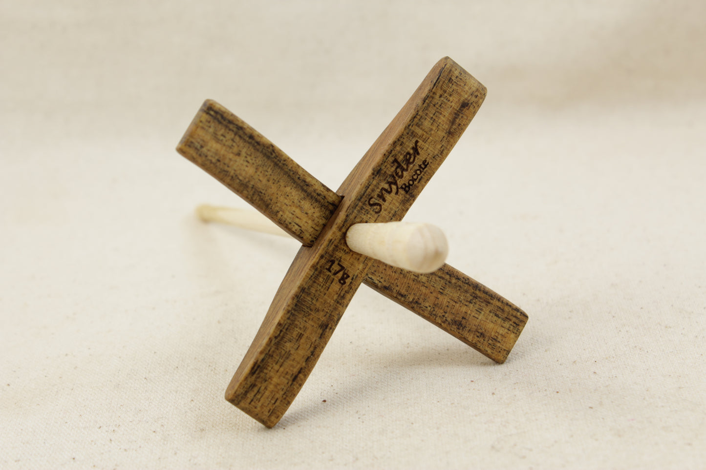 Bocote Mini Glider Turkish Drop Spindle