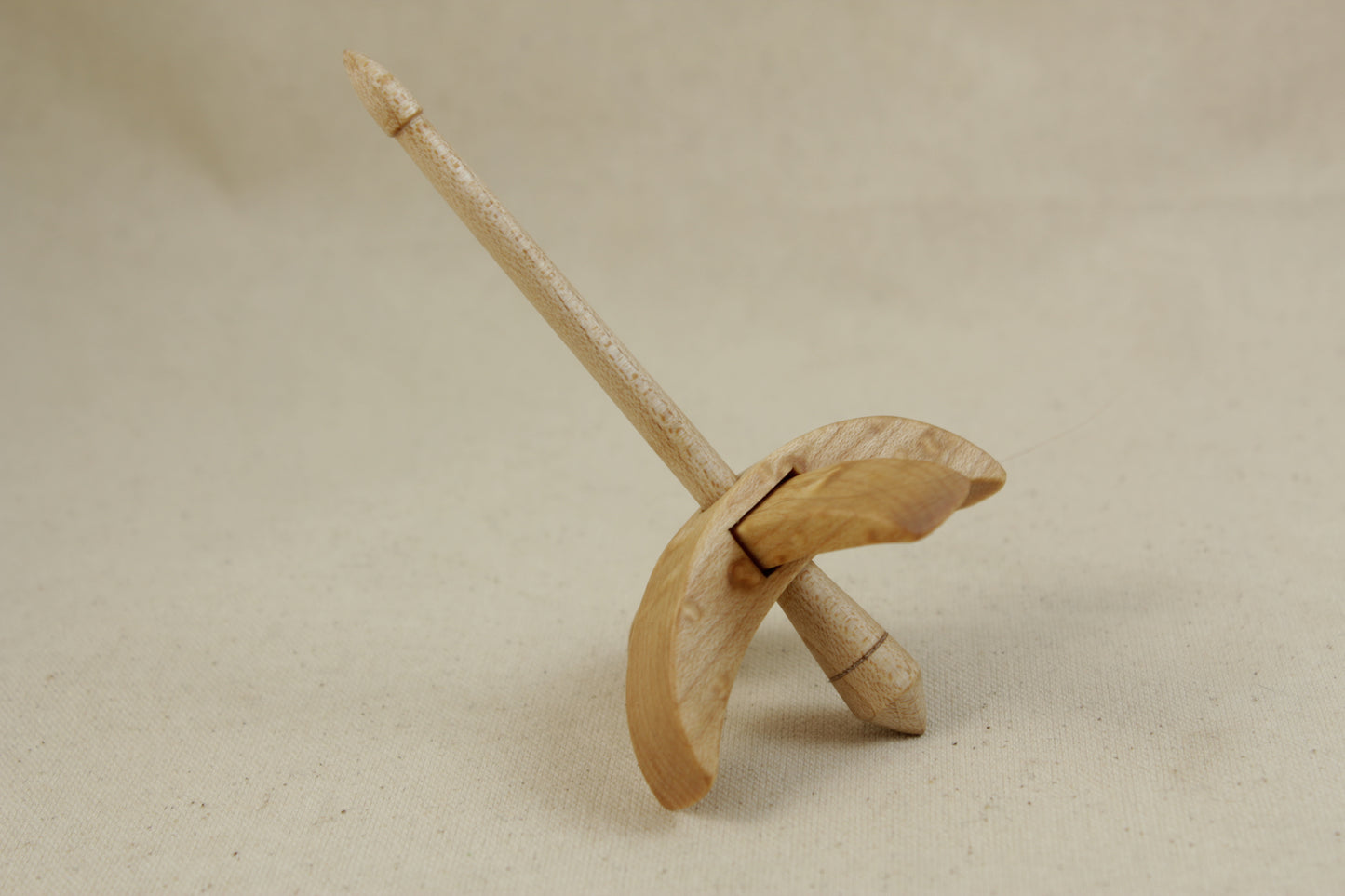 Birdseye Maple Classic Mini Turkish Drop Spindle