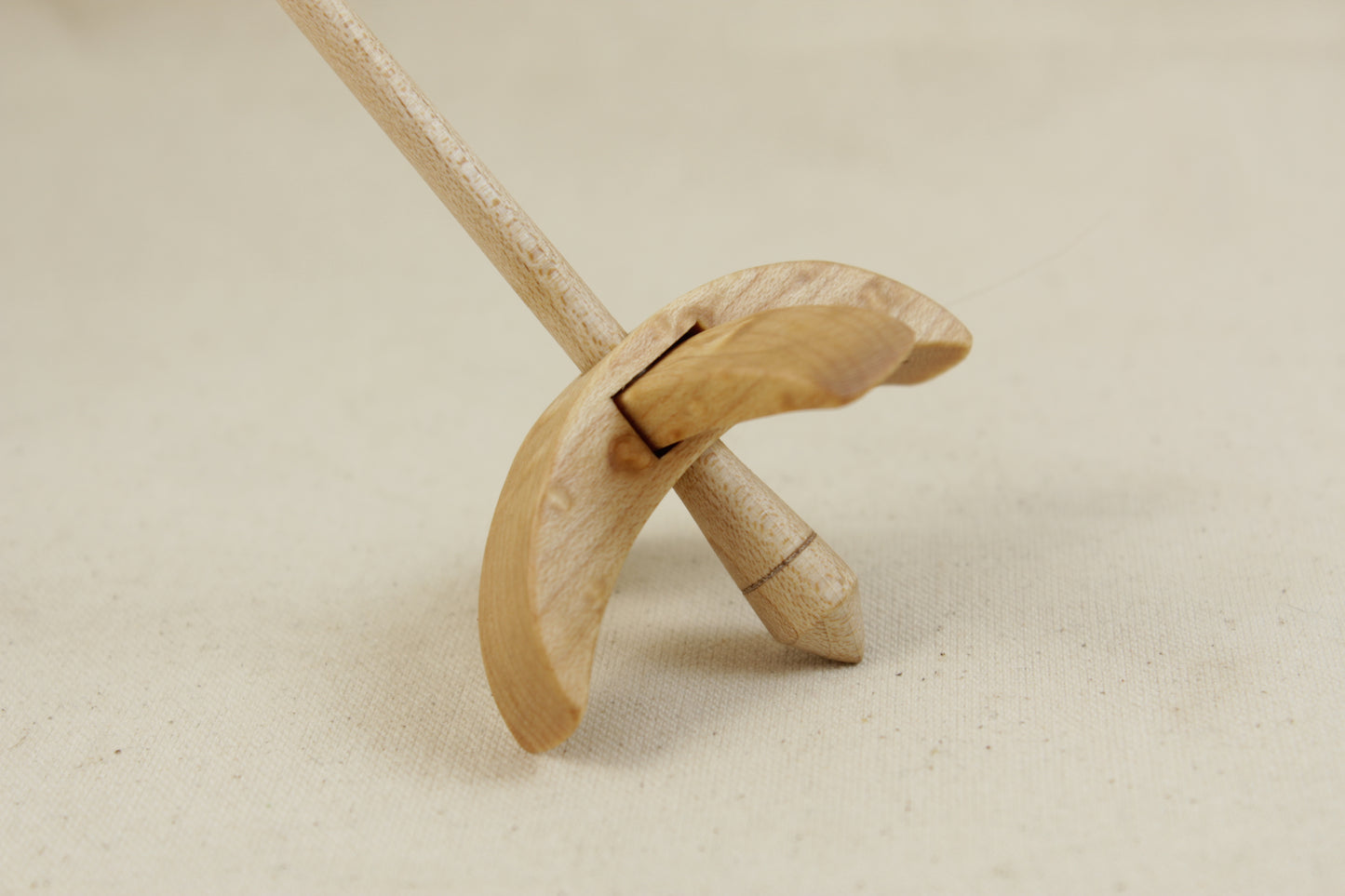 Birdseye Maple Classic Mini Turkish Drop Spindle