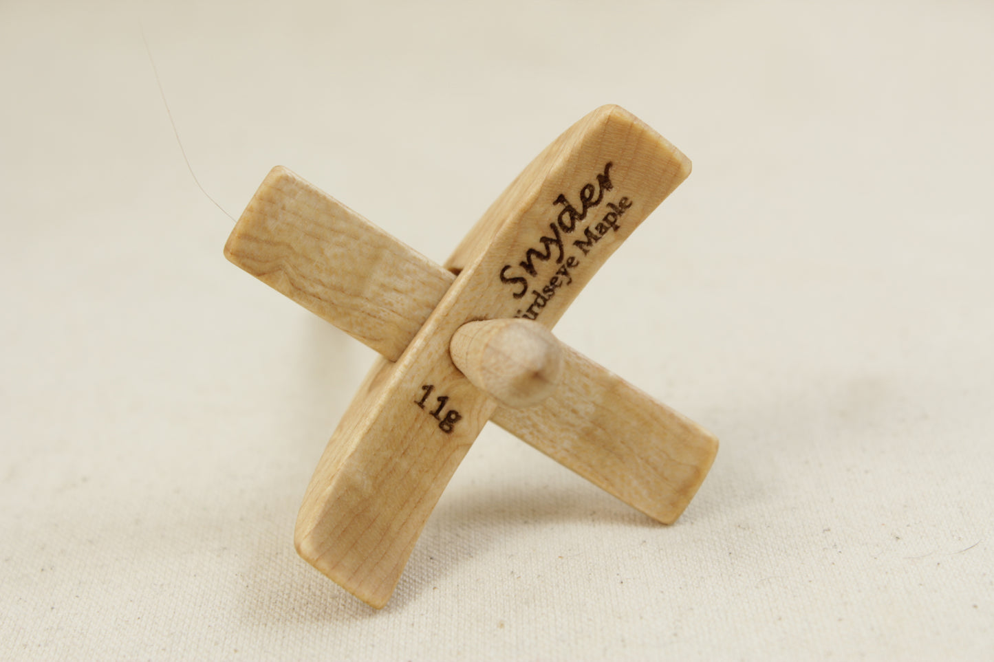 Birdseye Maple Classic Mini Turkish Drop Spindle