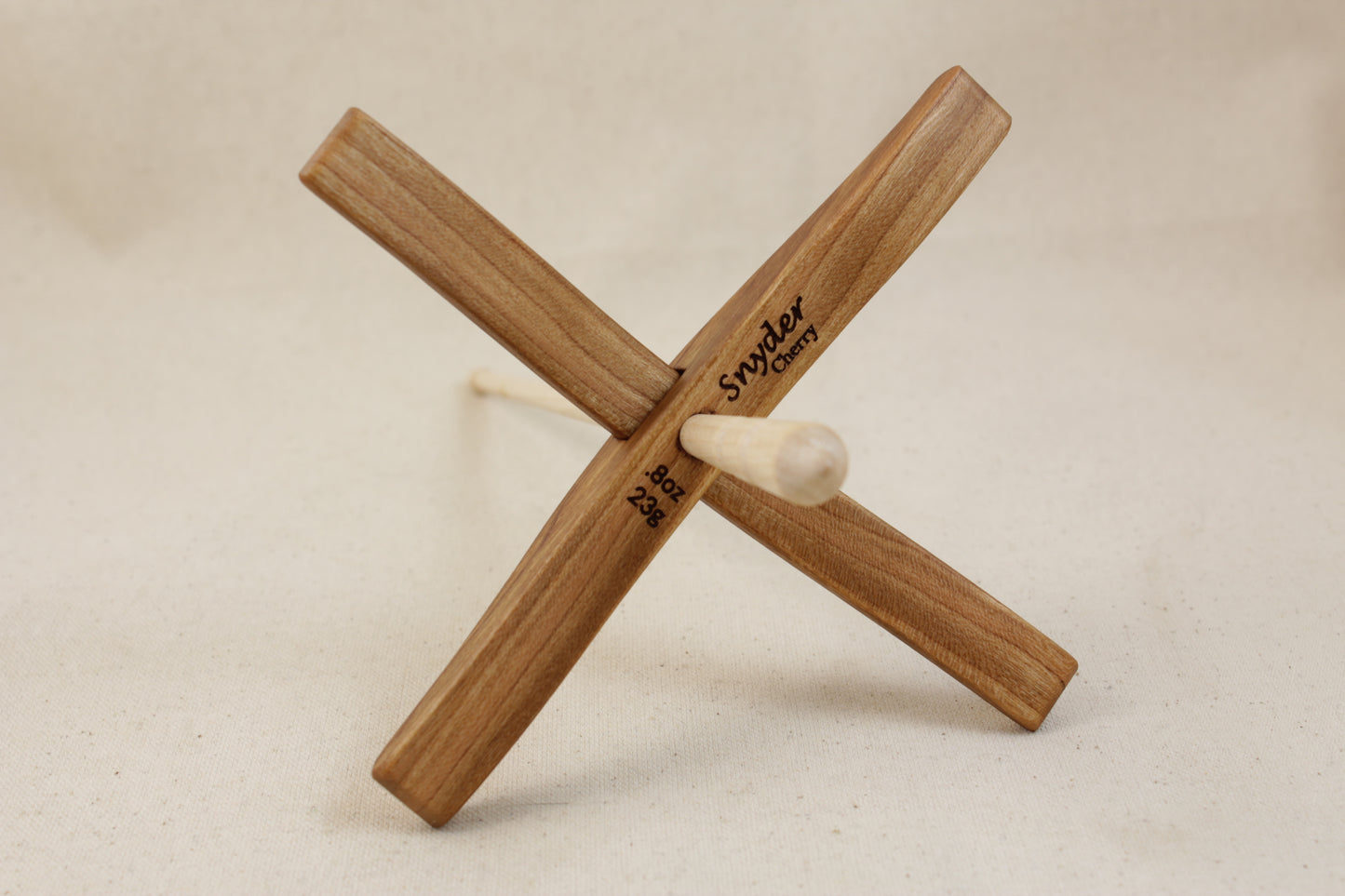 Cherry Full Size Glider Turkish Drop Spindle