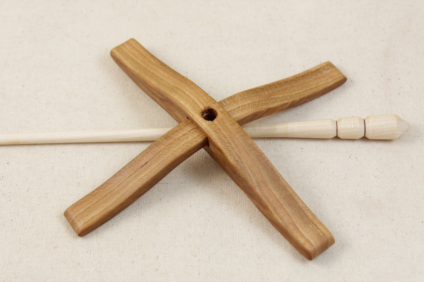 Cherry Full Size Glider Turkish Drop Spindle