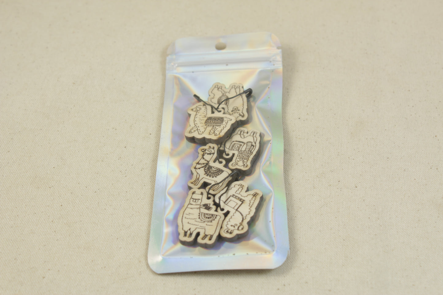 Stitch Markers set of 6 Llama