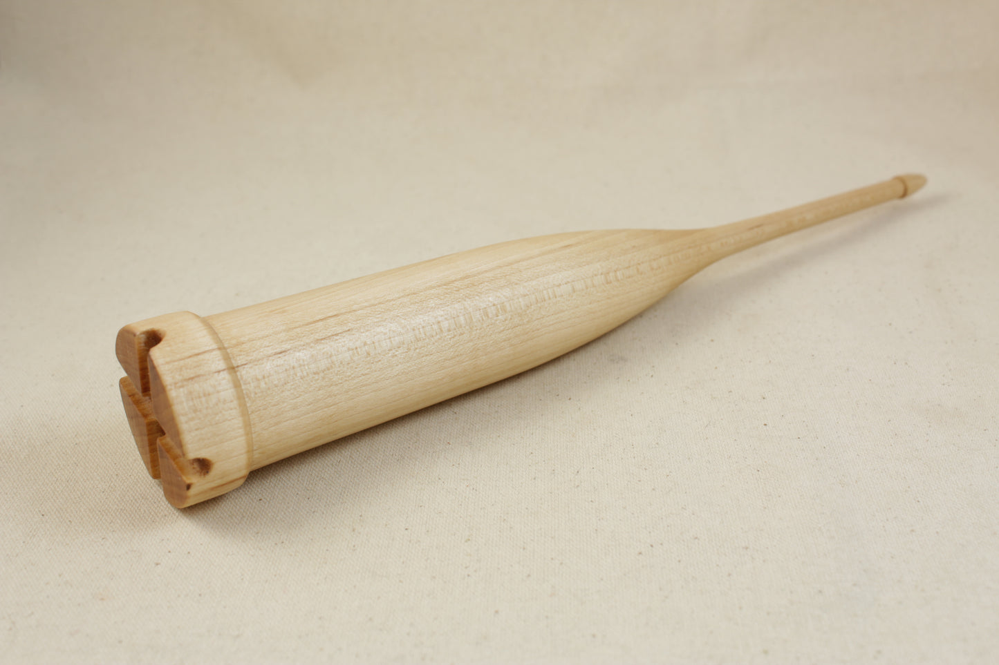 Maple Scottish style drop spindle