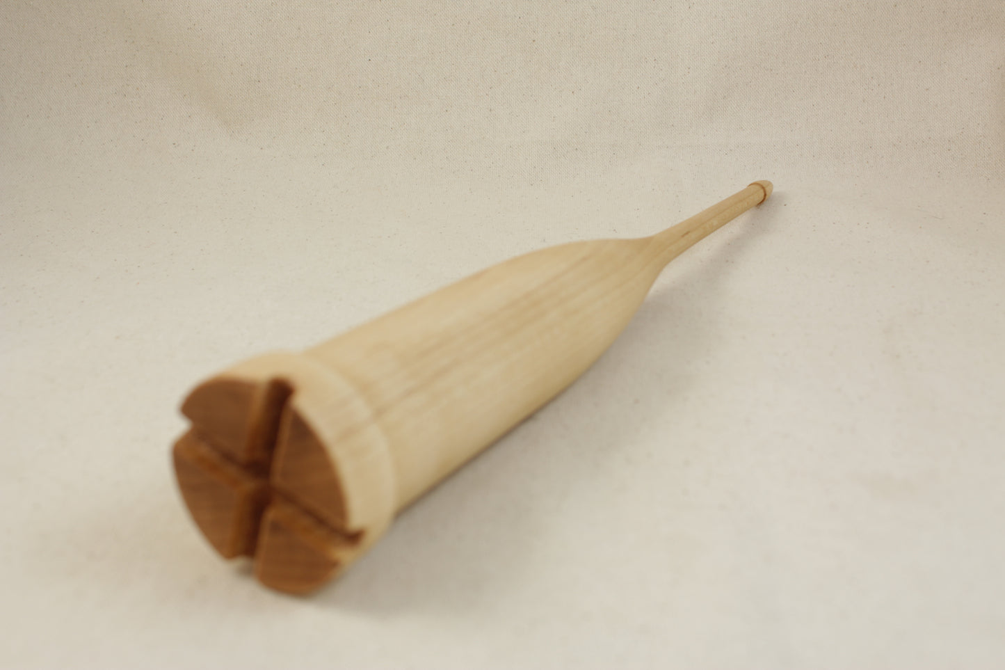 Maple Scottish style drop spindle