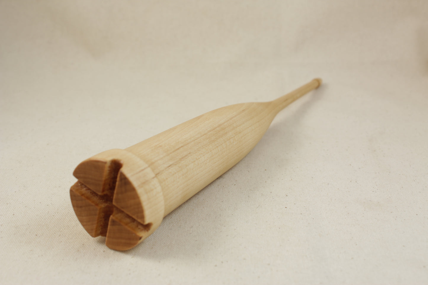 Maple Scottish style drop spindle