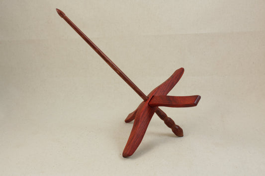 Padauk/Padauk Full Size Glider Turkish Drop Spindle