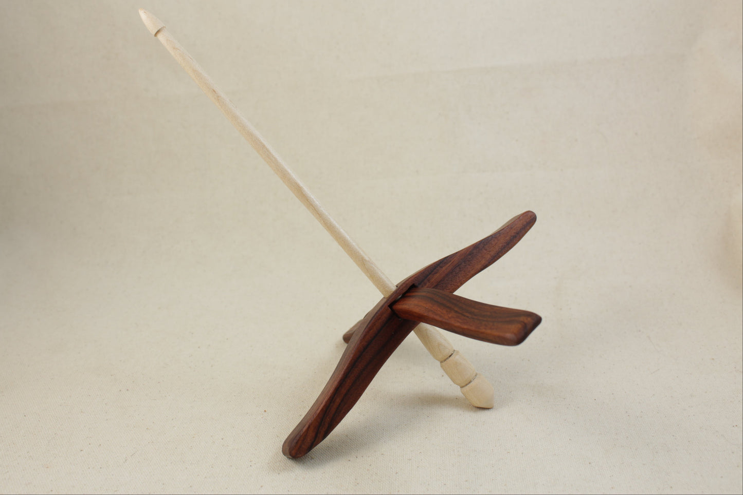 Bolivian Rosewood Full Size Glider Turkish Drop Spindle