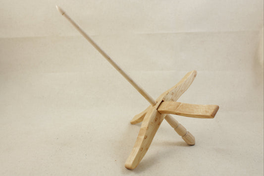 03.23.05 Birdseye Maple Full Size Glider Turkish Drop Spindle