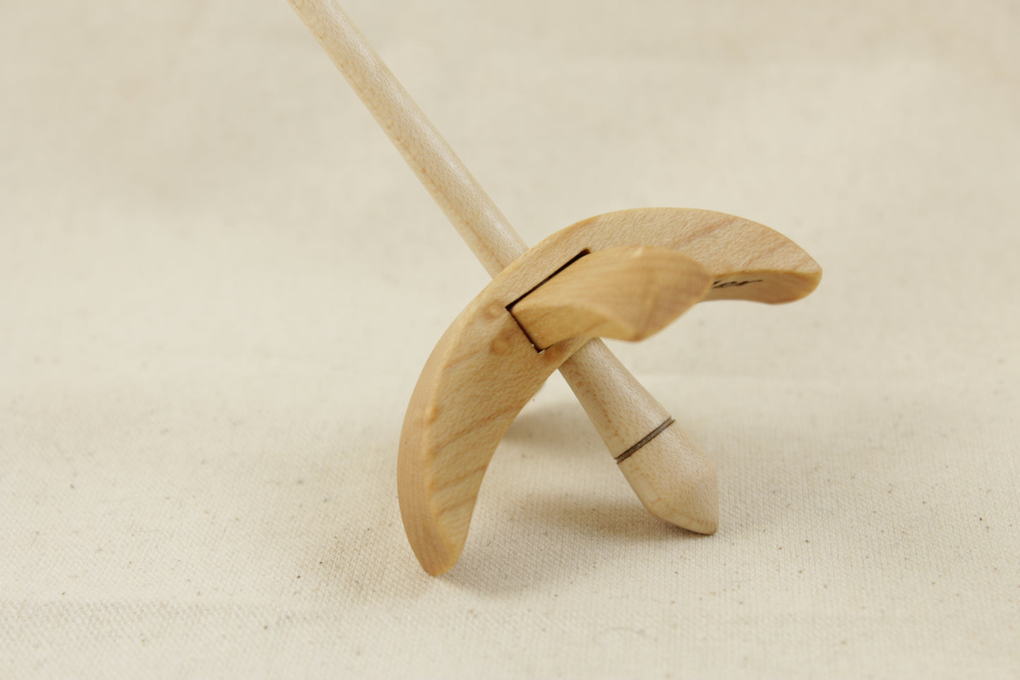 03.25.01 Maple Classic Mini Turkish Drop Spindle