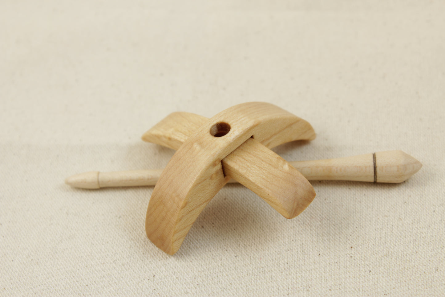 03.25.01 Maple Classic Mini Turkish Drop Spindle