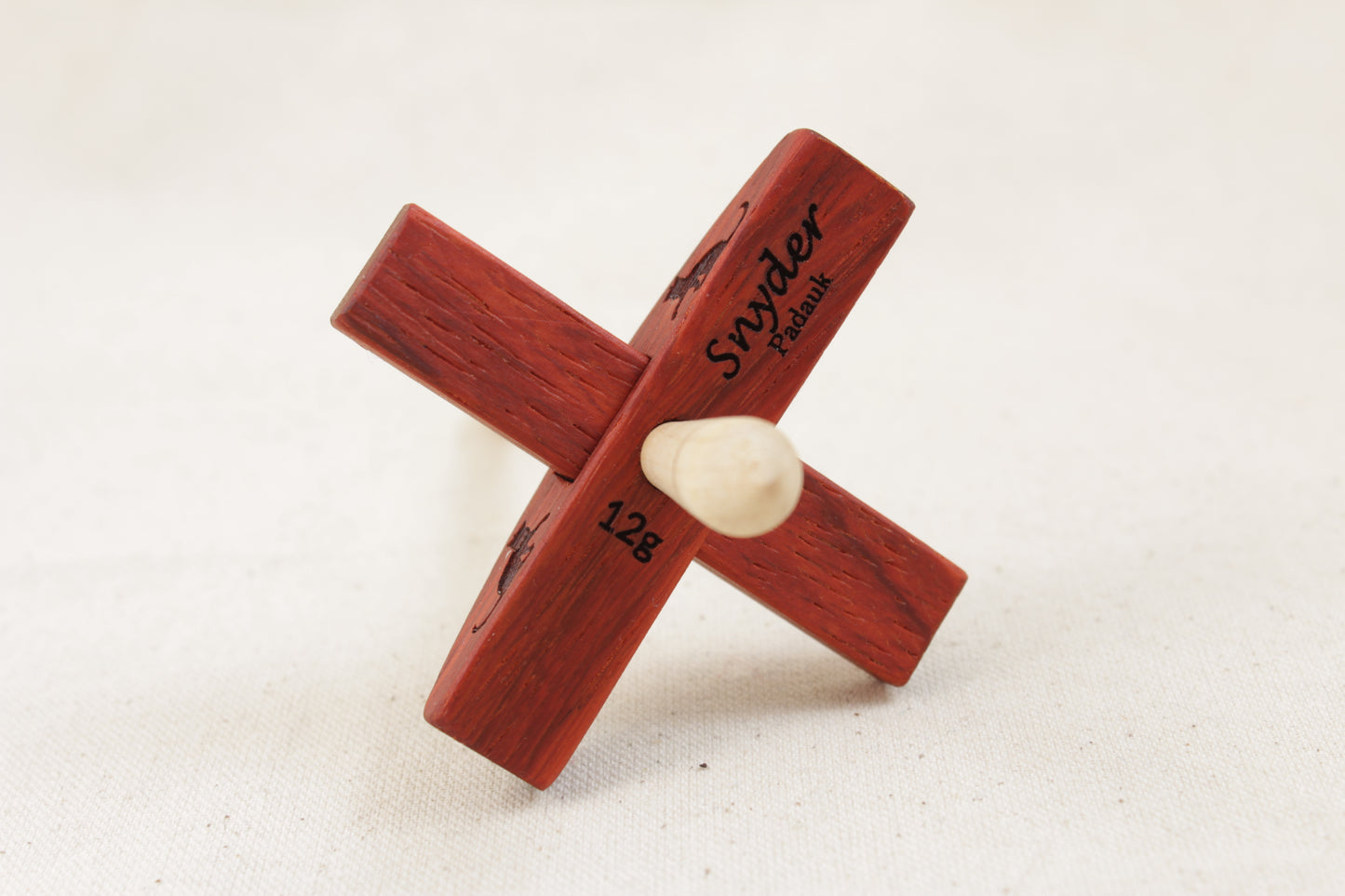 Padauk Mini Apex Turkish Drop Spindle