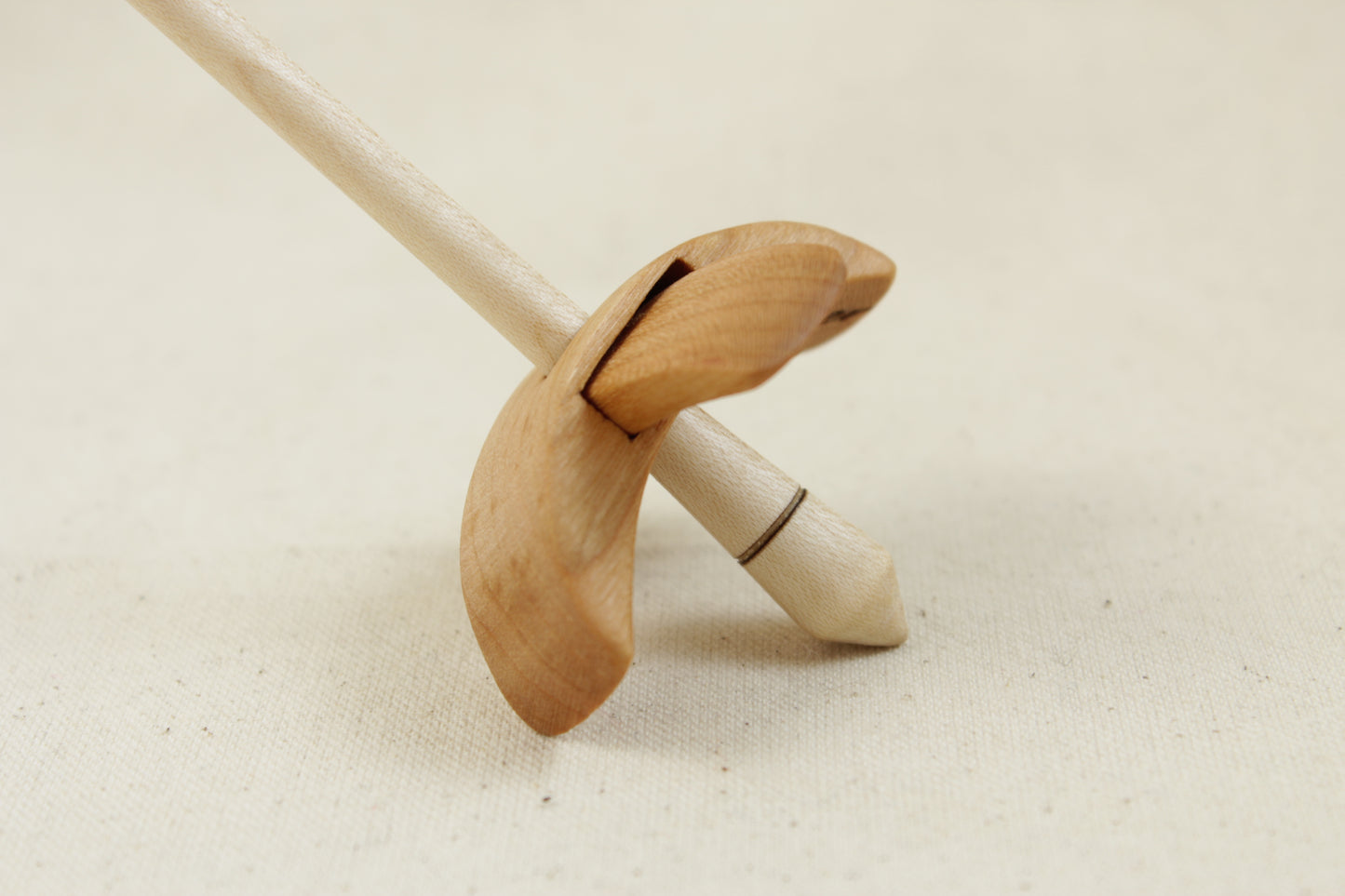 2" Cherry Classic Mini Turkish Drop Spindle