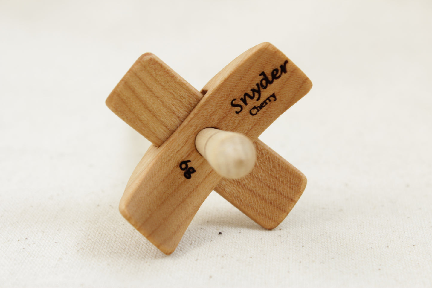 2" Cherry Classic Mini Turkish Drop Spindle