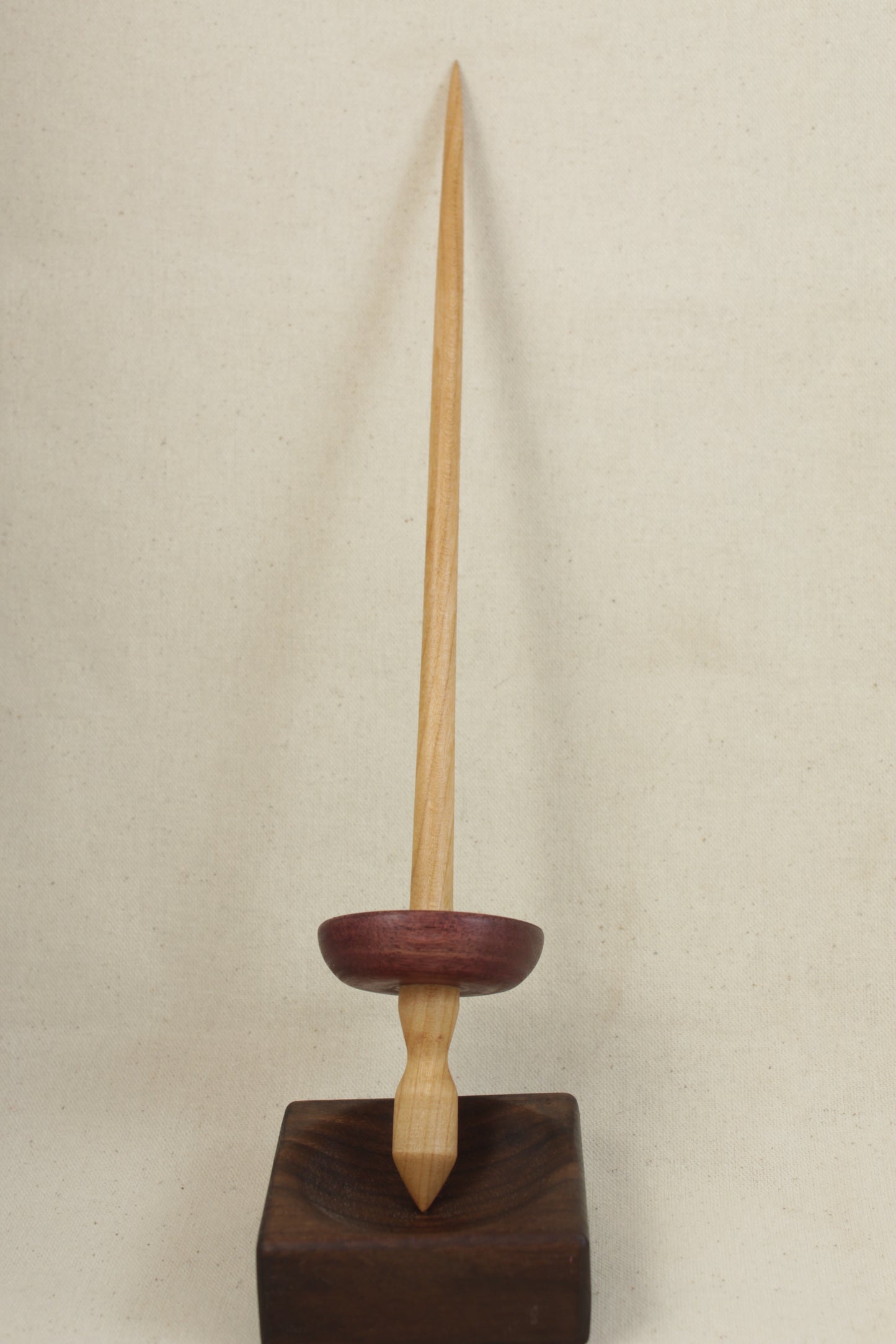 Purpleheart Tibetan Support Spindle