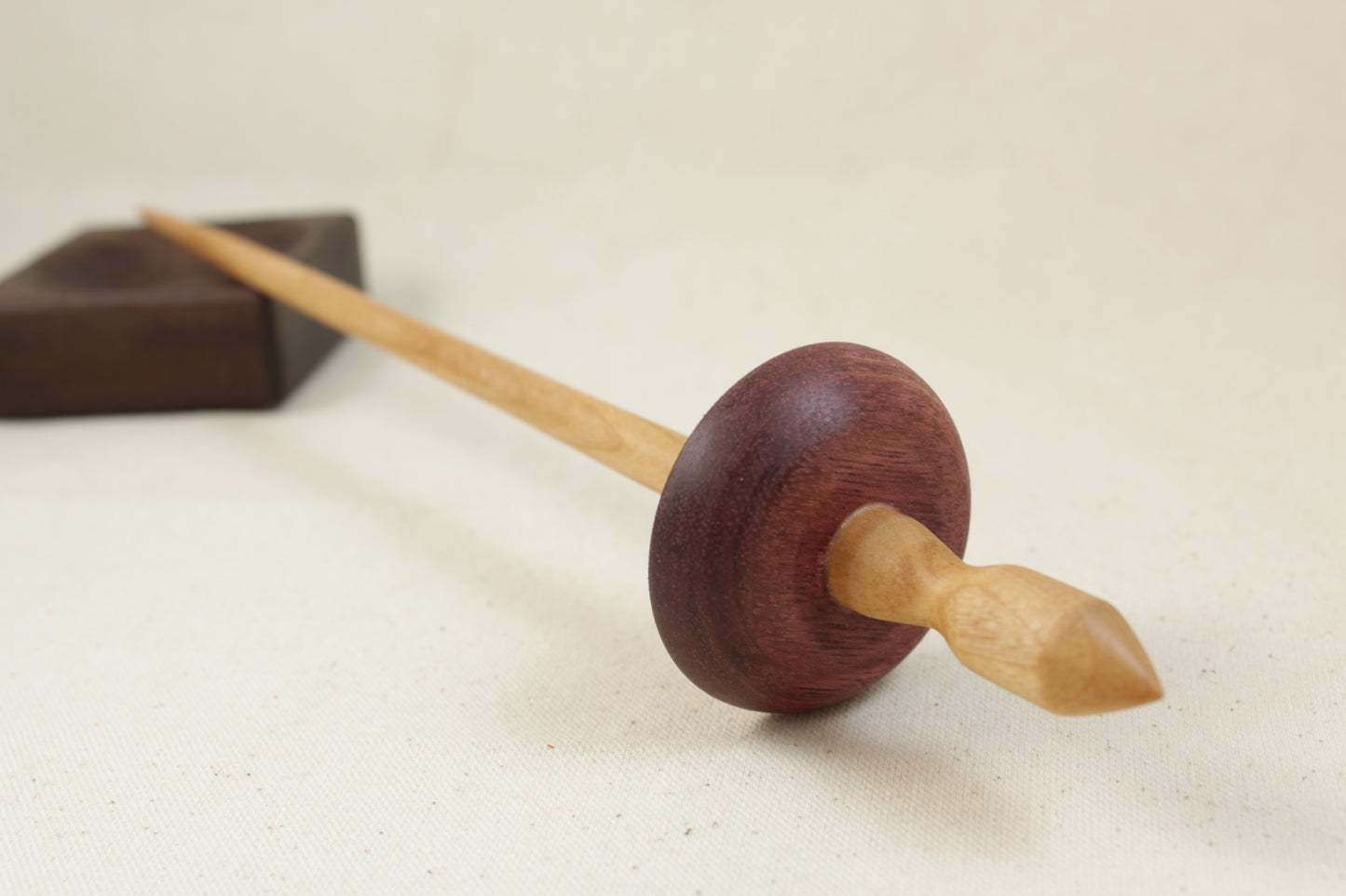 Purpleheart Tibetan Support Spindle