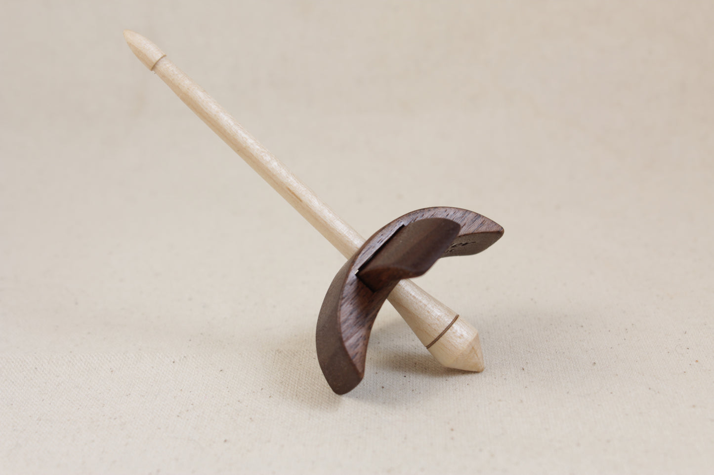 2" Walnut Classic Mini Turkish Drop Spindle