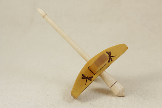 Yellowheart Mini Apex Turkish Drop Spindle