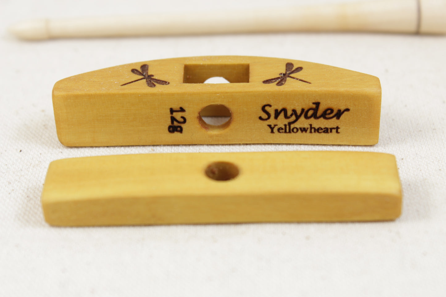 Yellowheart Mini Apex Turkish Drop Spindle