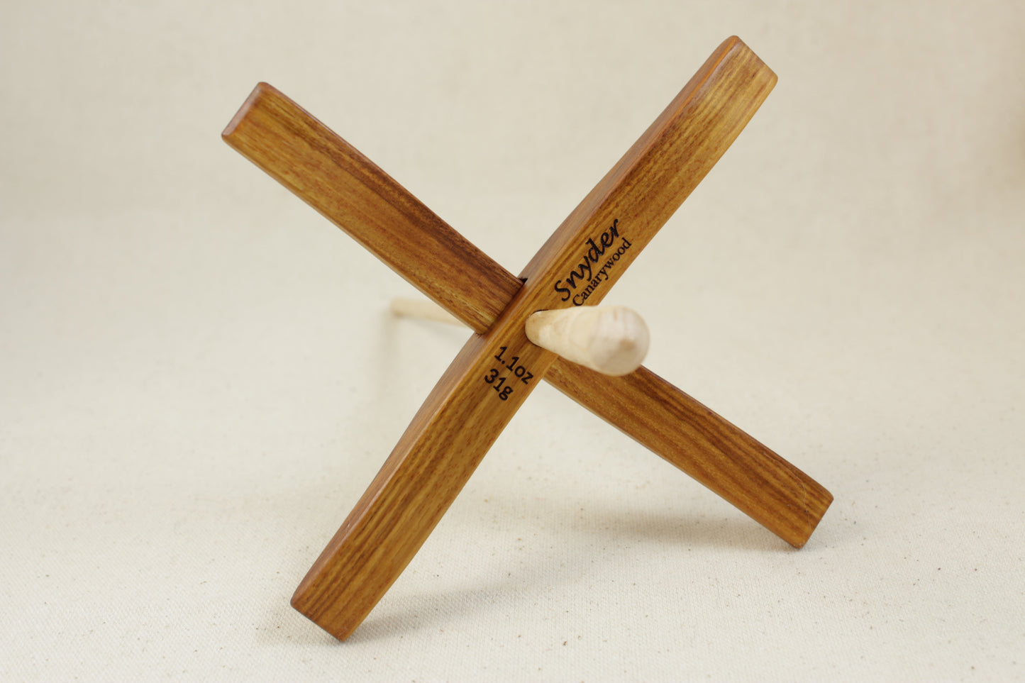 Canarywood Full Size Glider Turkish Drop Spindle