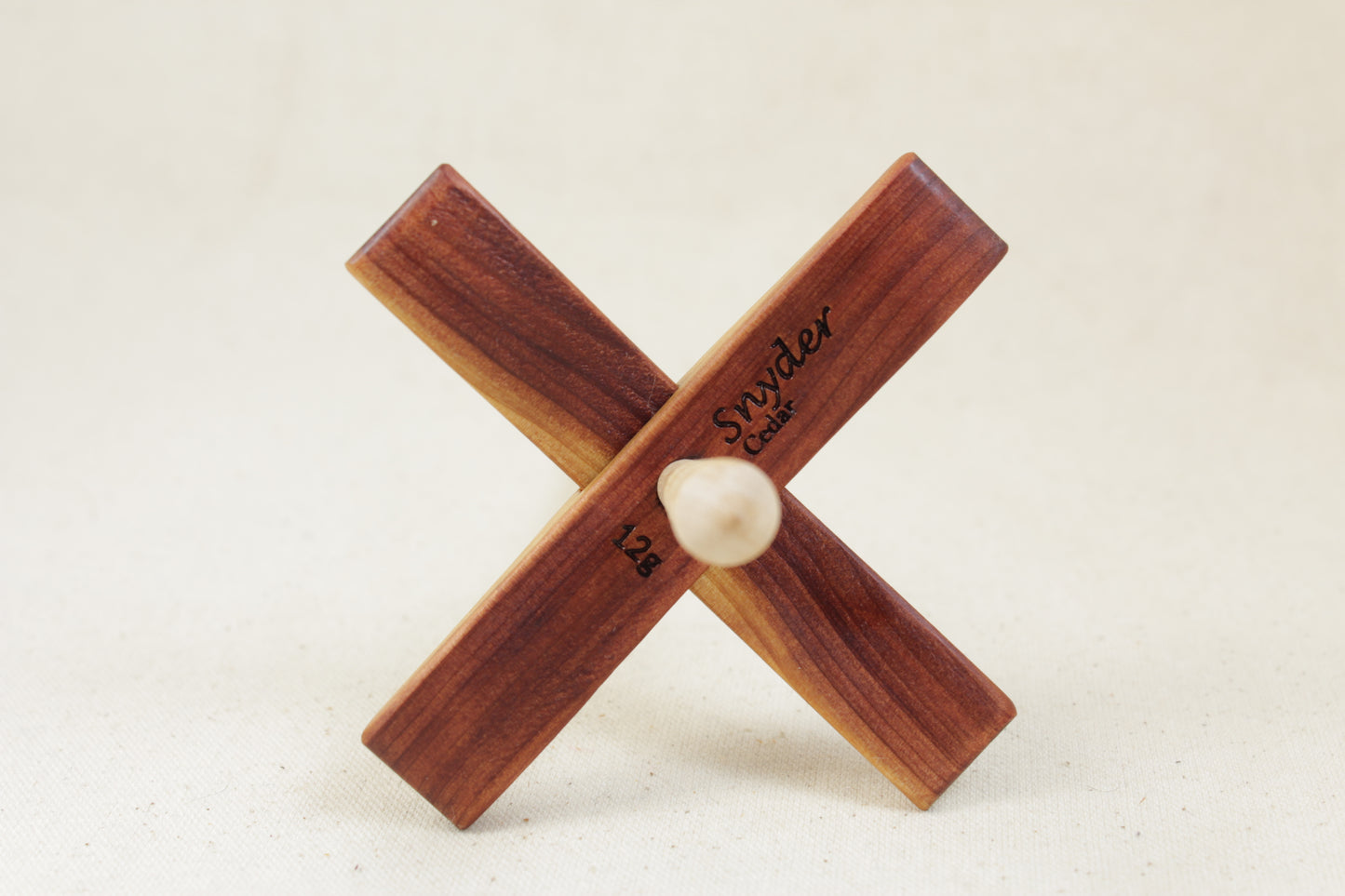 Aromatic Cedar Mini Glider Turkish Drop Spindle