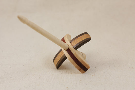 2" Laminated Classic Mini Turkish Drop Spindle