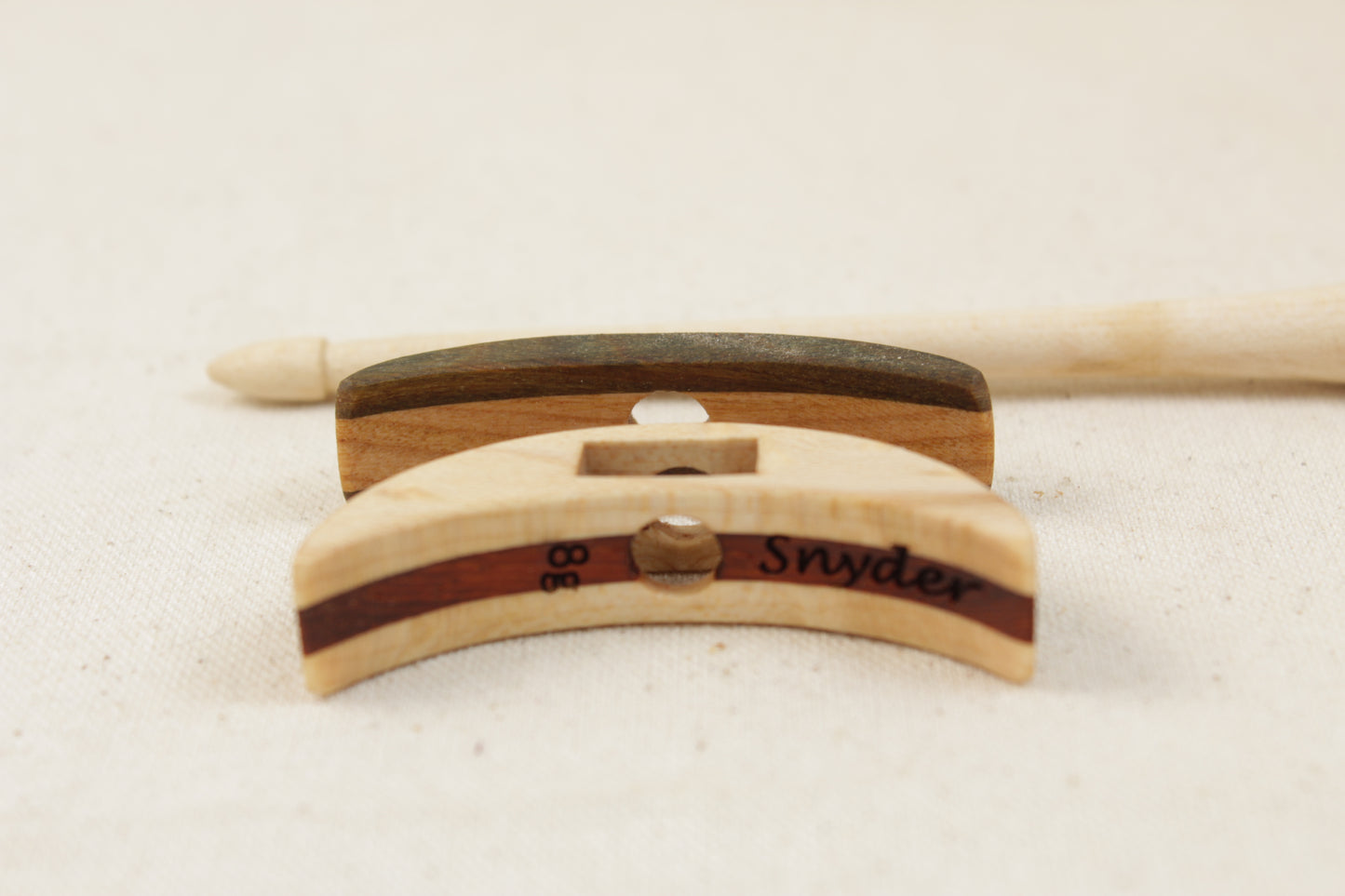 2" Laminated Classic Mini Turkish Drop Spindle