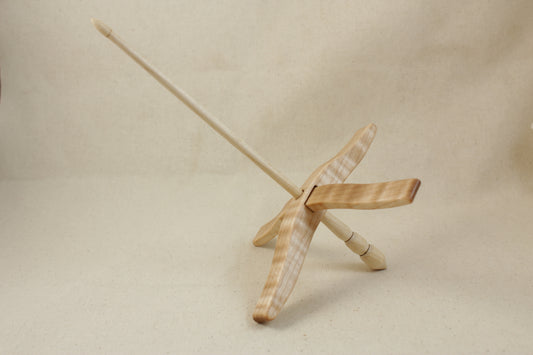 05.14.26 Tiger Maple Full Size Glider Turkish Drop Spindle