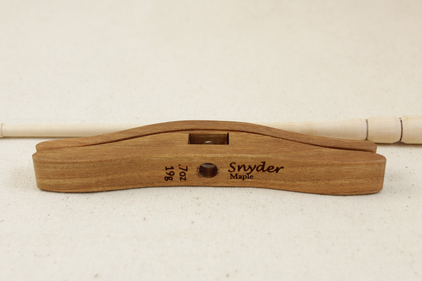 05.15.01 Maple Medium Glider Turkish Drop Spindle