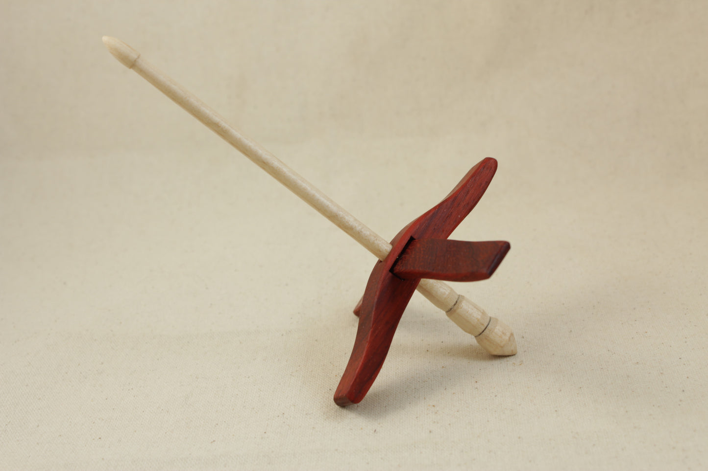 Padauk Mini Glider Turkish Drop Spindle