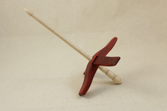 Padauk Mini Glider Turkish Drop Spindle