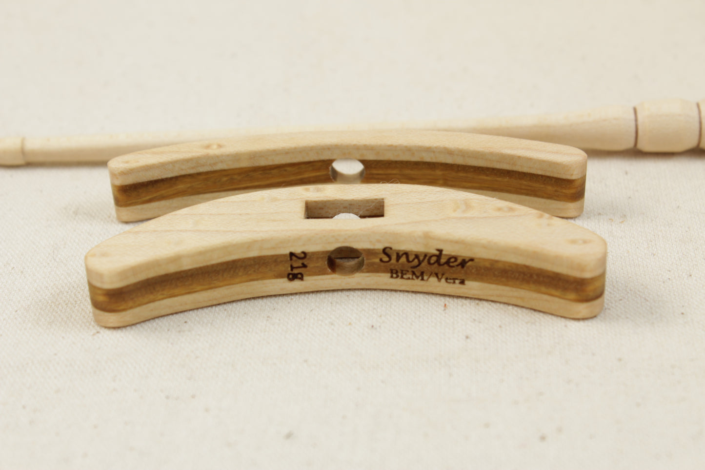 Birdseye Maple/Vera Lil' Standard Turkish Drop Spindle