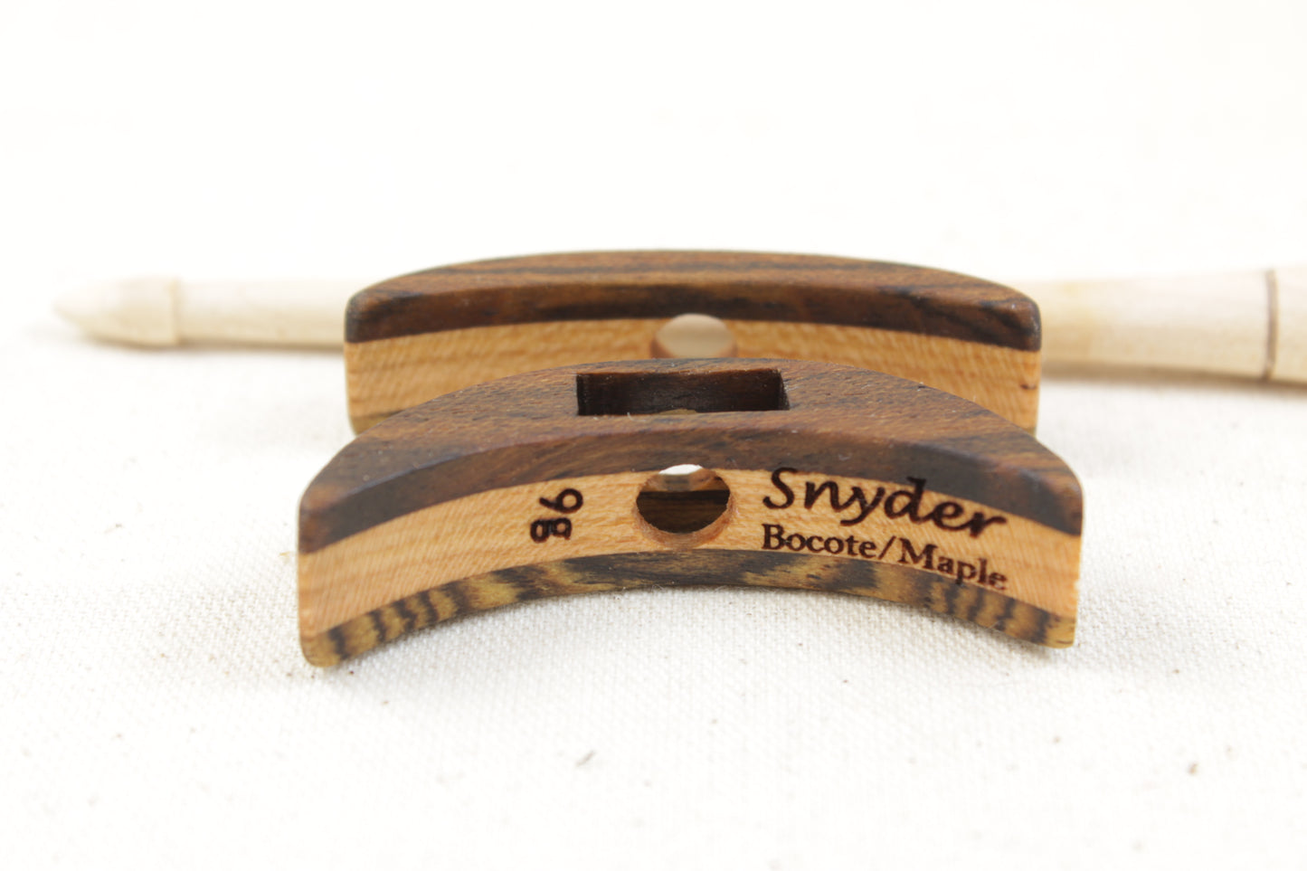 2" Bocote/Maple Classic Mini Turkish Drop Spindle