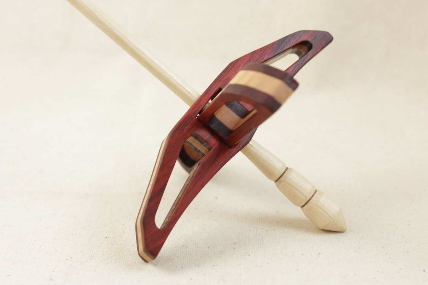 Redheart/Tiger Maple Deco Turkish Drop Spindle