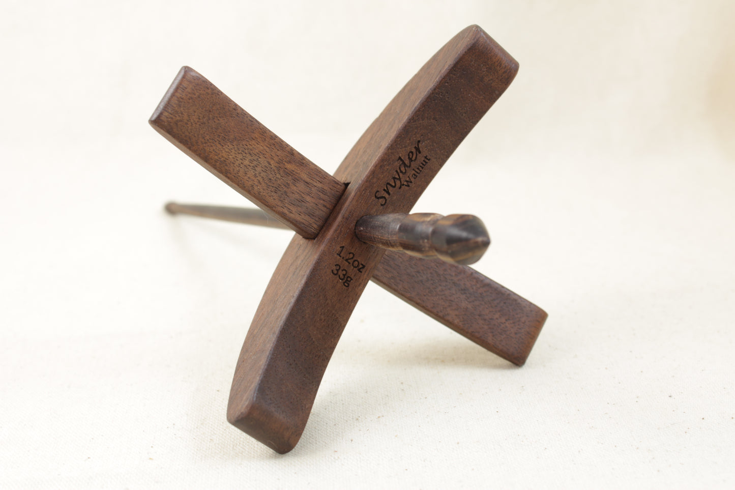 Walnut/Cocobolo Standard Turkish Drop Spindle